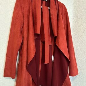 Chic Rust Women's Cape Jacket